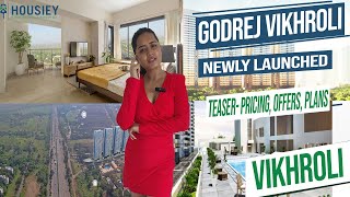 Godrej Vikhroli Mumbai  Teaser Pricing Offers Plans  Godrej Properties Vikhroli [upl. by Virnelli386]