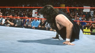 Cactus Jack comes through the ring to even the odds vs DX Raw Feb 9 1998 [upl. by Renmus432]