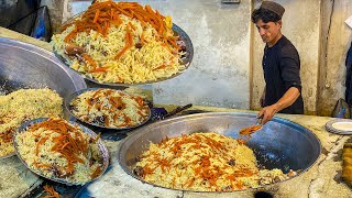 KABULI PULAO RECIPE  100KG AFGHANI MEAT PULAU PREPARED  AFGHANI PULAO RECIPE  STREET FOOD PILAF [upl. by Kelwunn49]