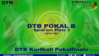 Korfball DTB Pokal B  Spiel um Platz 3  Schildgen 2 vs SKC 2 [upl. by Adnahs]