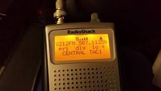 Radio Shack Pro164 w Discriminator Tap gets DMR NXDN MotoTRBO and LAPD [upl. by Sirah]