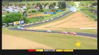 Fabien Coulthard Epic bathurst crash 2010 [upl. by Christiano]