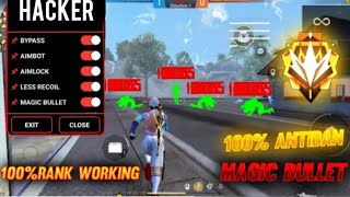 😈 New latest 100℅ Antiban Free fire injecter Headshot  Location hack 100℅ Rank Working Bellara [upl. by Gardener451]