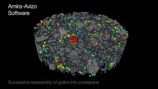 Avizo for Composites  3D fiber reconstruction in fiber reinforced concrete FRC [upl. by Micki]