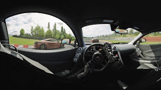 360° Amazing McLaren cockpit view in VR [upl. by Maggee894]