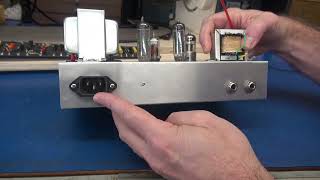 How to build a Mini Marshall Class AB 8 watt tube guitar amp High distortion Screaming sound kit [upl. by Nerok]