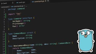 LETS CODE a Command Module in golang [upl. by Ardnovahs]