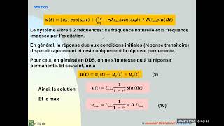 Appli03 DDS NonamortiHarmonique [upl. by Ecinreb]