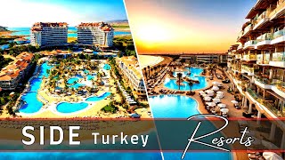 Top 10 BEST All Inclusive Hotels amp Resorts in SIDE Turkey [upl. by Mundy]