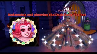 Redeeming and showing the Dark Fairy Toy set Royale High [upl. by Marie]