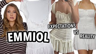 EMMIOL TRY ON HAUL amp REVIEW  IS EMMIOL WORTH IT [upl. by Ahsitak]