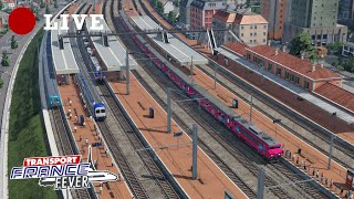 LIVE  Retour sur la map Design 2  Transport Fever 2 [upl. by Ahsiken]