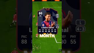 POTM LAMINE YAMAL REVIEW 🔥 fc25 eafc25 ultimateteam lamineyamal trending review youtubeshort [upl. by Demaggio164]