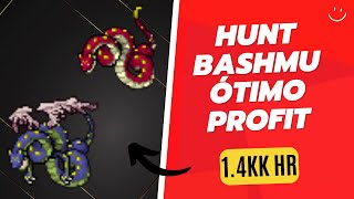 GUIA DE HUNT BASHMU HUNT RP LEVEL 600 14KK PROFITHORA [upl. by Yann31]