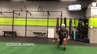 Scissor Lunge Jumps [upl. by Leventhal]