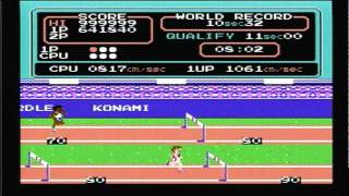 110 Meter Hurdles World Record 1027 sec Track amp Field Nes Nintendo [upl. by Fougere]