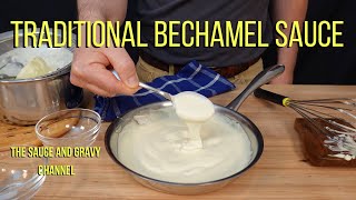 Traditional Bechamel  Bechamel  How to Make a Bechamel Sauce  Bechamel Sauce  White Sauce [upl. by Euphemiah37]