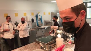 Pâtisserie  concours du meilleur apprenti de France à SaintBenoît dans la Vienne [upl. by Annairb561]