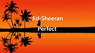 Ed Sheeran  PerfectLyrics перевод на русском [upl. by Rust581]