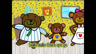 Kids Songs Three bears SingALong Song [upl. by Eirbua]