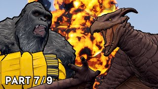 Kong 2024 vs Rodan  Animation Part 79 [upl. by Anpas]