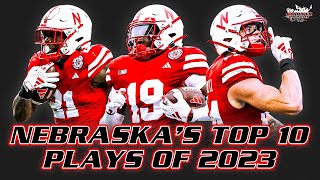 NEBRASKA FOOTBALLS TOP 10 PLAYS FROM MATT RHULES 1ST SEASON [upl. by Sabec69]