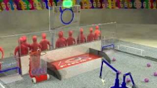 FIRST Robotics 2006 Game Animation [upl. by Isoais]