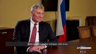 DMITRIJ PESKOV ekskluzivni intervju [upl. by Suk787]