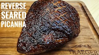 Pellet Grill Picanha Traeger Grill Reverse Sear [upl. by Notsreik946]