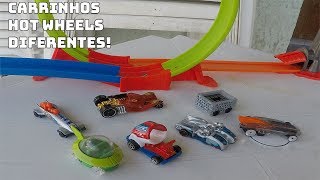 MAIS CARRINHOS DA HOT WHEELS DIFERENTES E ESTRANHOS DA LOJA DE BRINQUEDOS [upl. by Anallese]