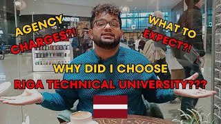 Why did I choose RIGA TECHNICAL UNIVERSITY RTU  Why study in LATVIA [upl. by Draper699]