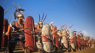 Roman Republic Vs Carthage Battle of Lake Trasimene 217 BC  Cinematic [upl. by Garfinkel253]