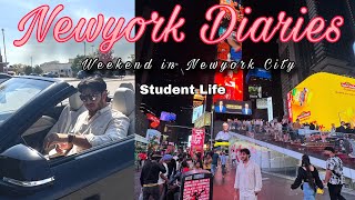 Weekend in Newyork  Night Life in Newyork Newyork Vacation Student Life in USA 🇺🇸 [upl. by Notsud]