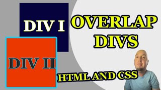 how to overlap Elements in CSS [upl. by Donia684]