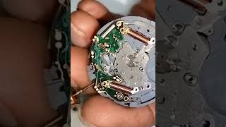 Chronometer OS21 watch service watch watches watchrepair watchrestoration [upl. by Acined105]