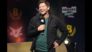 QampA Misha Collins Heroes Comic Con 2024 sunday [upl. by Wiltz]