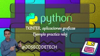 18 Tkinter ejercicio practico RELOJ [upl. by Marybelle238]