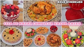 CEIA DE NATAL COMPLETA  RECEITAS SIMPLES LINDAS E DELICIOSAS [upl. by Cruickshank]