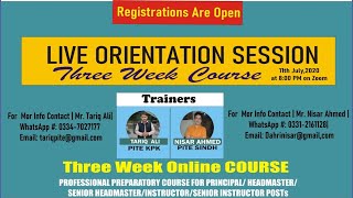 Online Capacity building workshop Orientation [upl. by Wojak]