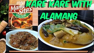 KAREKARE WITH MAMA SITAS MIX QUICK AND EASY VERSION TAGALOGKAKEKARENG PATA KAREKARE RECIPE [upl. by Eillak]