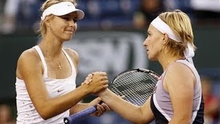 Svetlana Kuznetsova Vs Maria Sharapova Indian Wells 2008 Highlights [upl. by Kalbli]