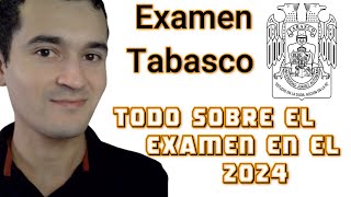 Examen de admisión UJAT Tabasco 2024  Todo sobre el examen [upl. by Neron]