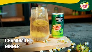 Mocktail  Chamomile Ginger  Canada Dry® Ginger Ale [upl. by Corell77]