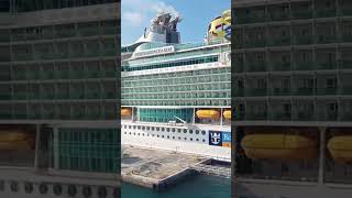 ROYAL CARIBBEAN INDEPENDENCE OF THE SEAS😲cruise cruiseship seamans shortvideo shorts short [upl. by Lig]