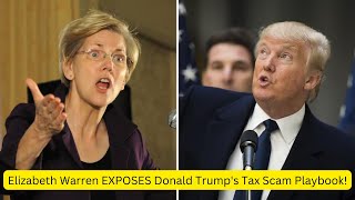 Elizabeth Warren EXPOSES Donald Trumps Tax Scam Playbook [upl. by Bergh]