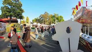 2024 Garden Grove Strawberry Festival 360 VIDEO Walkthrough of Strawberry Festival Vendor Booths [upl. by Nomyaw]