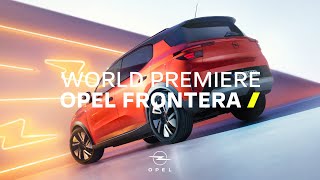 New Opel Frontera  World Premiere [upl. by Quillon]