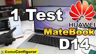 Huawei MateBook D14 NBLWAQ9R Pruebas y Test  Mejores Portátiles 2021 2022 Colombia parte 6 [upl. by Naimerej]