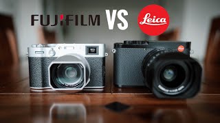 Fujifilm X100 VI VS Leica Q2  Which One Should You Get [upl. by Audly]