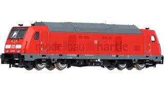 FLEISCHMANN 7360010  7370010 Diesellok BR 245 DB AG  Spur N [upl. by Ardnaek]